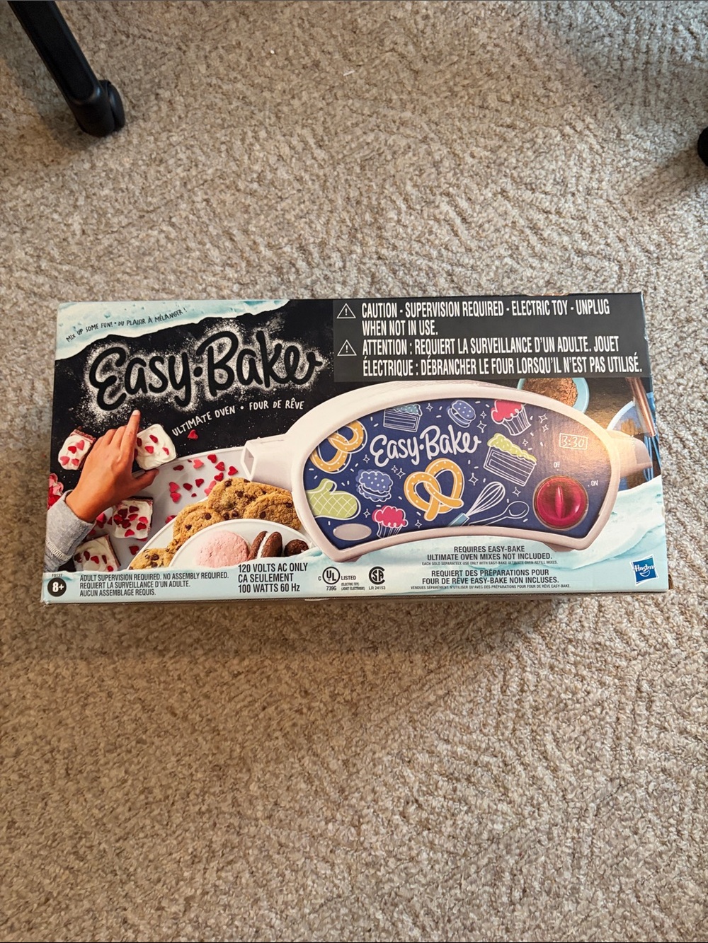 Easy-bake Mini Oven - White with Blue Accent